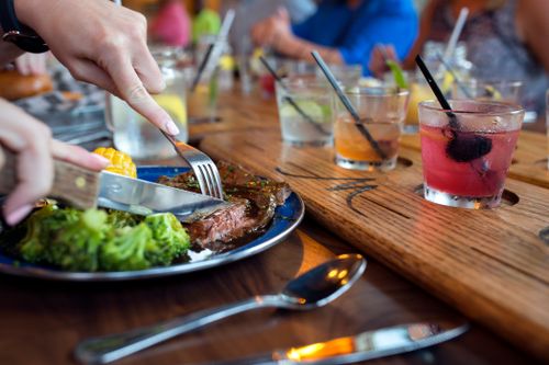 picture of Campfire Grill Steak and Virginia Cocktails| Taste of Blue Ridge